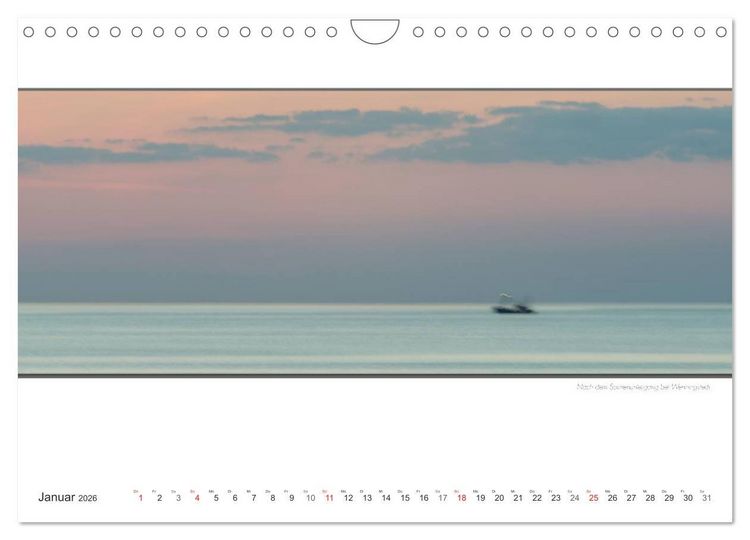 Produktbild: Emotionale Momente: Sylt de Luxe - die sch&ouml;nste deutsche Insel. (Wandkalender 2026 DIN A4 quer), CALVENDO Monatskalender