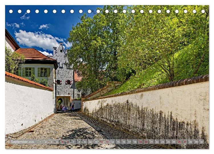 Produktbild: Freising - 1300 Jahre Korbinian (Tischkalender 2026 DIN A5 quer), CALVENDO Monatskalender