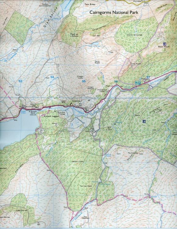 Produktbild: Loch Laggan & Creag Meagaidh, Corrieyairack Pass