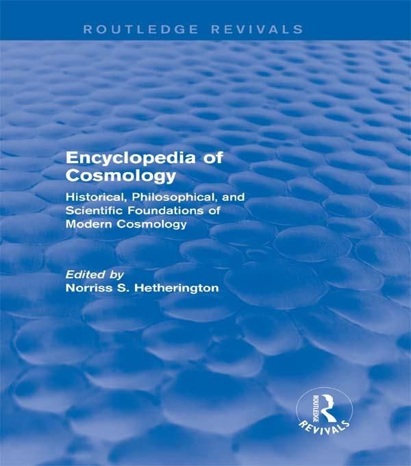 Produktbild: Encyclopedia of Cosmology (Routledge Revivals)