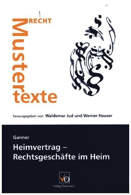 Produktbild: Heimvertrag - Rechtsgesch&auml;fte im Heim