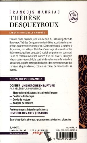 Produktbild: Th&eacute;r&egrave;se Desqueyroux