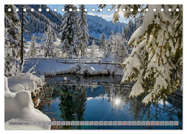 Produktbild: K&auml;rnten (Tischkalender 2026 DIN A5 quer), CALVENDO Monatskalender