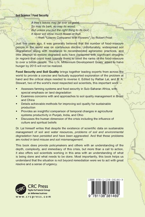 Produktbild: Food Security and Soil Quality