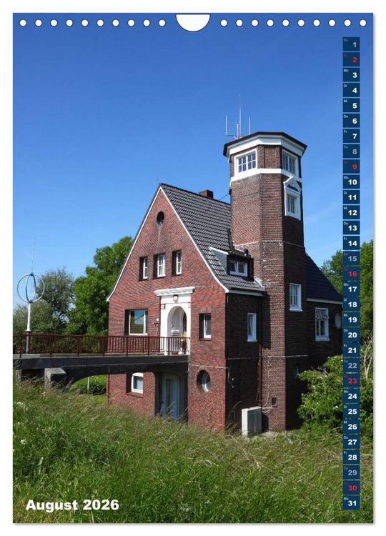 Produktbild: Emden - Sehenswertes der Seehafenstadt (Wandkalender 2026 DIN A4 hoch), CALVENDO Monatskalender