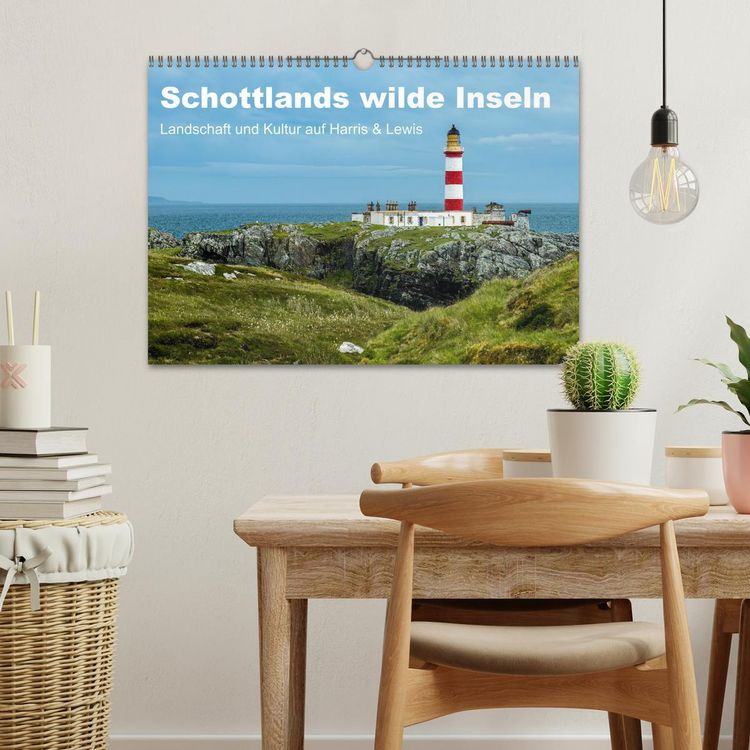 Produktbild: Schottlands wilde Inseln (Wandkalender 2026 DIN A3 quer), CALVENDO Monatskalender