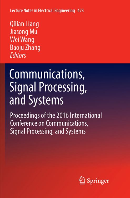 Produktbild: Communications, Signal Processing, and Systems