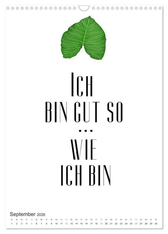 Produktbild: Motivation (Wandkalender 2026 DIN A3 hoch), CALVENDO Monatskalender
