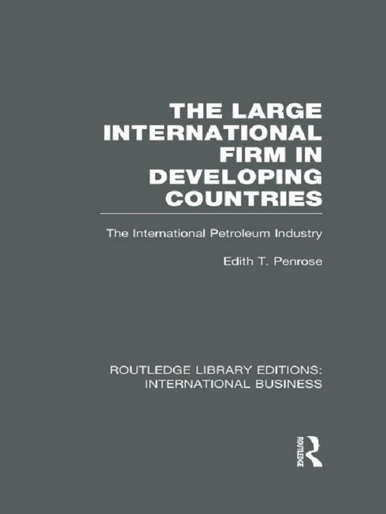 Produktbild: The Large International Firm (RLE International Business)