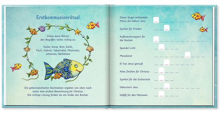 Produktbild: Der Wunschfisch. Geschenkbuch zur Erstkommunion