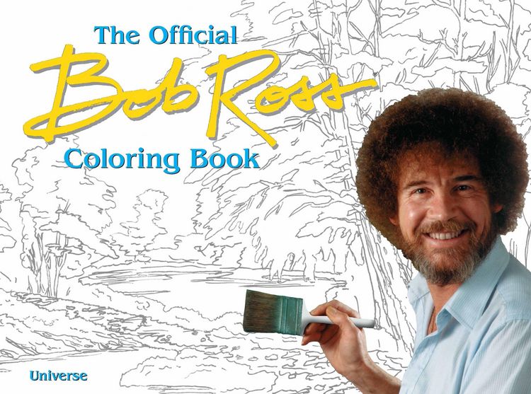 Produktbild: The Bob Ross Coloring Book