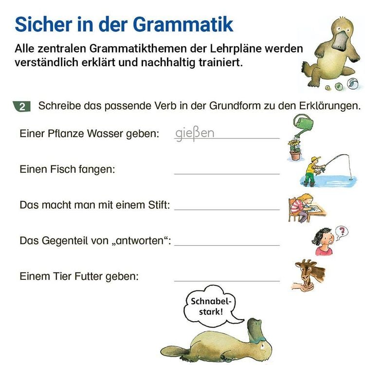Produktbild: Grammatik mit Rico Schnabel, Klasse 5