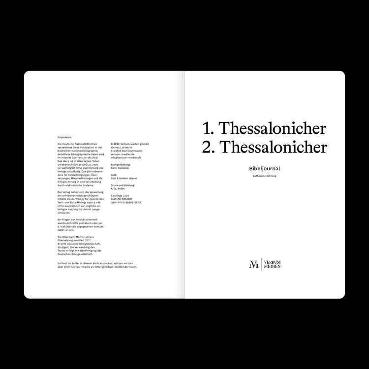 Produktbild: 1.&ndash;2. Thessalonicher (Bibeljournal)