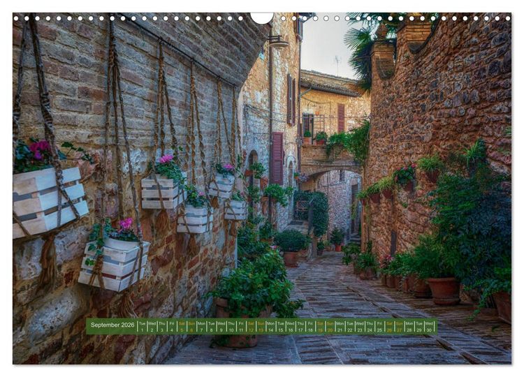 Produktbild: Umbria The green heart of Italy (Wall Calendar 2026 DIN A3 landscape), CALVENDO 12 Month Wall Calendar