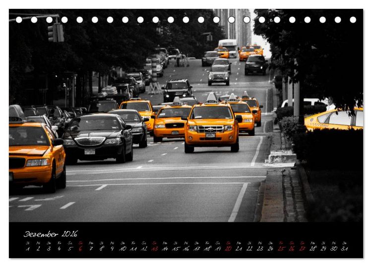Produktbild: Ansichten einer Stadt: New York (Tischkalender 2026 DIN A5 quer), CALVENDO Monatskalender