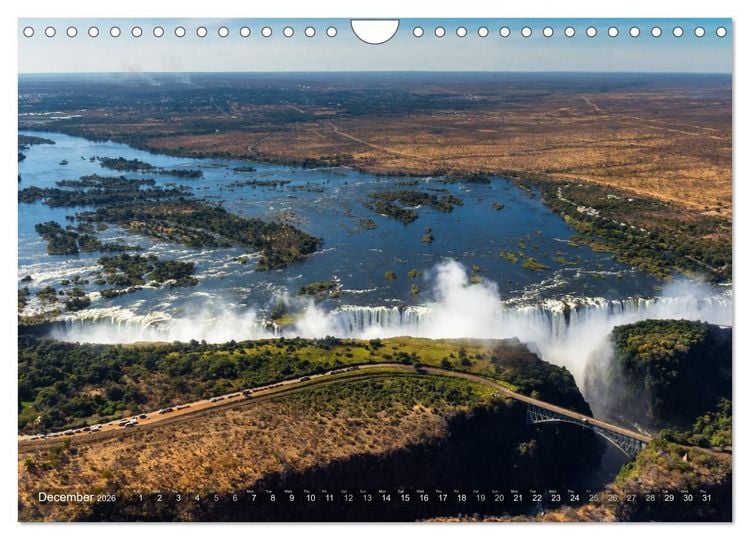Produktbild: Zambia (Wall Calendar 2026 DIN A4 landscape), CALVENDO 12 Month Wall Calendar