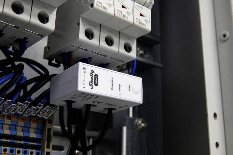 Produktbild: Shelly 3EM-63W Gen3 Stromz&auml;hler