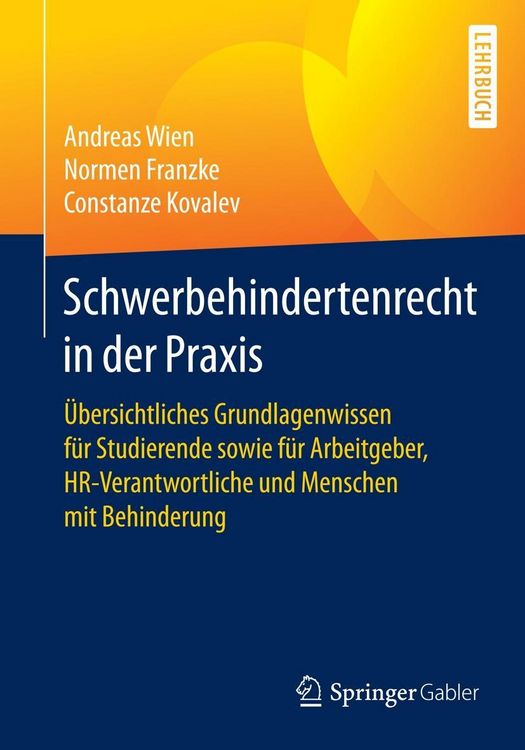 Produktbild: Schwerbehindertenrecht in der Praxis
