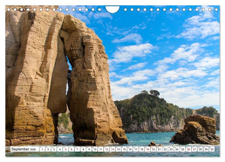 Produktbild: Neuseeland - Die sch&ouml;nsten Orte am anderen Ende der Welt (Wandkalender 2026 DIN A4 quer), CALVENDO Monatskalender