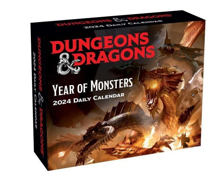 Produktbild: Wizards Of The Coast: Dungeons & Dragons 2024 Day-To-Day Cal