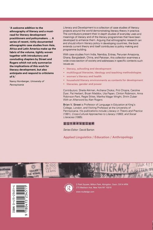 Produktbild: Literacy and Development
