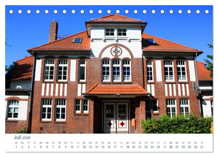 Produktbild: Stadt Nordenham 2026. Impressionen zwischen Weser und Wiesen (Tischkalender 2026 DIN A5 quer), CALVENDO Monatskalender