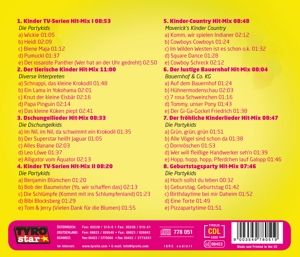 Produktbild: Der gr.Kinderlieder Hitmix-40 coole Hits