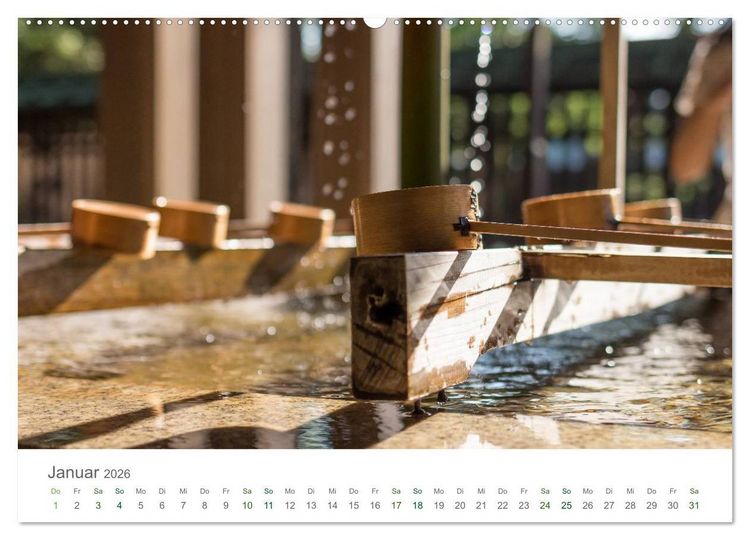 Produktbild: Japan - Orte der Stille (Wandkalender 2026 DIN A2 quer), CALVENDO Monatskalender