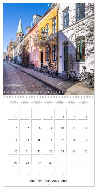 Produktbild: COPENHAGEN Highlights (Wall Calendar 2026 12 &times; 12 Inch) CALVENDO 12 Month Wall Calendar