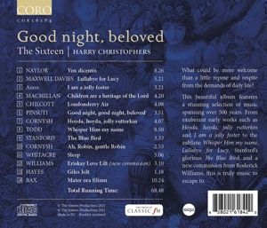 Produktbild: Good night,beloved-Chorwerke
