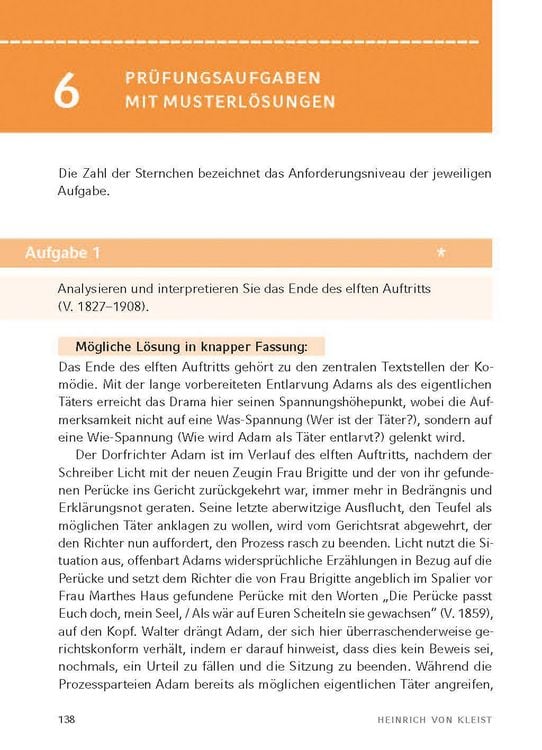 Produktbild: Der zerbrochne Krug von Heinrich von Kleist