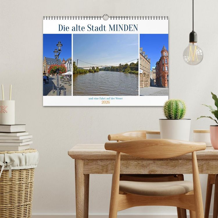 Produktbild: Die alte Stadt MINDEN (Wandkalender 2026 DIN A3 quer), CALVENDO Monatskalender