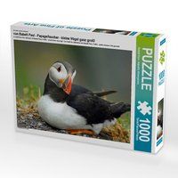 Produktbild: CALVENDO Puzzle von Babett Paul - Papageitaucher - kleine V&ouml;gel ganz gro&szlig;! 1000 Teile Lege-Gr&ouml;&szlig;e 64 x 48 cm Foto-Puzzle Bild von Babett Paul - Babett'