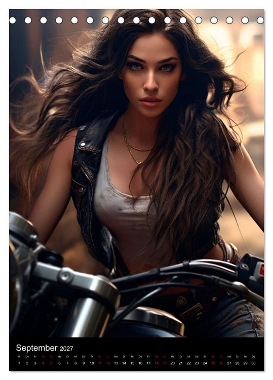 Produktbild: Riding Beauties (Tischkalender 2027 DIN A5 hoch), CALVENDO Monatskalender