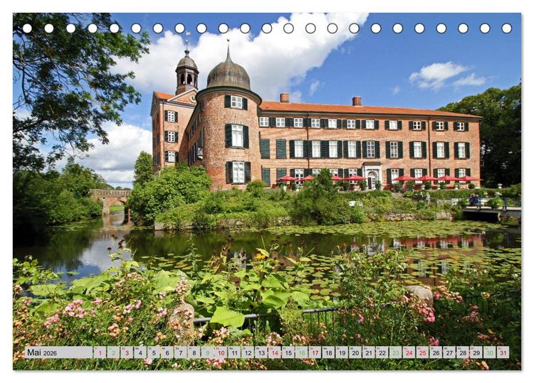 Produktbild: Ein Sommertag in Eutin (Tischkalender 2026 DIN A5 quer), CALVENDO Monatskalender