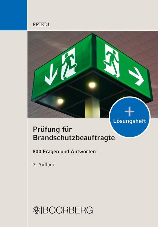 Produktbild: Pr&uuml;fung f&uuml;r Brandschutzbeauftragte