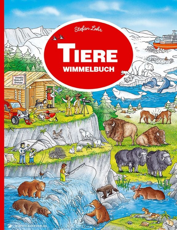 Produktbild: Tiere Wimmelbuch