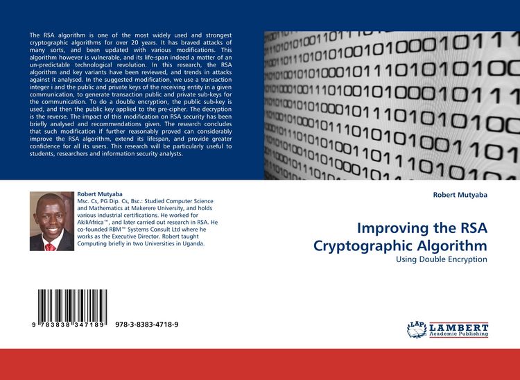 Produktbild: Improving the RSA Cryptographic Algorithm