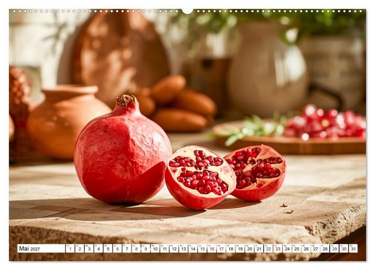 Produktbild: Exotische Fr&uuml;chte &ndash; Frische. Farbe. Form. (hochwertiger Premium Wandkalender 2027 DIN A2 quer), Kunstdruck in Hochglanz