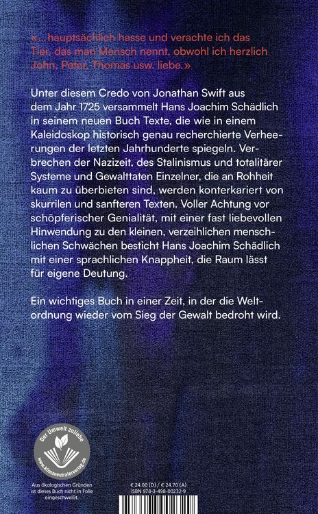 Produktbild: Das Tier, das man Mensch nennt