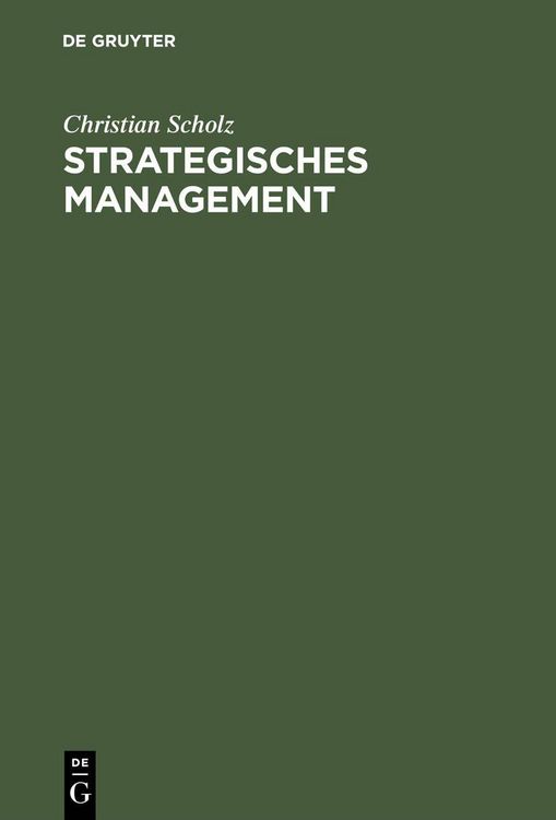 Produktbild: Strategisches Management