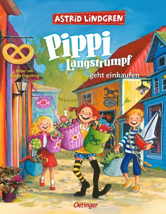 Bild vom Artikel Pippi Langstrumpf geht einkaufen vom Autor Astrid Lindgren