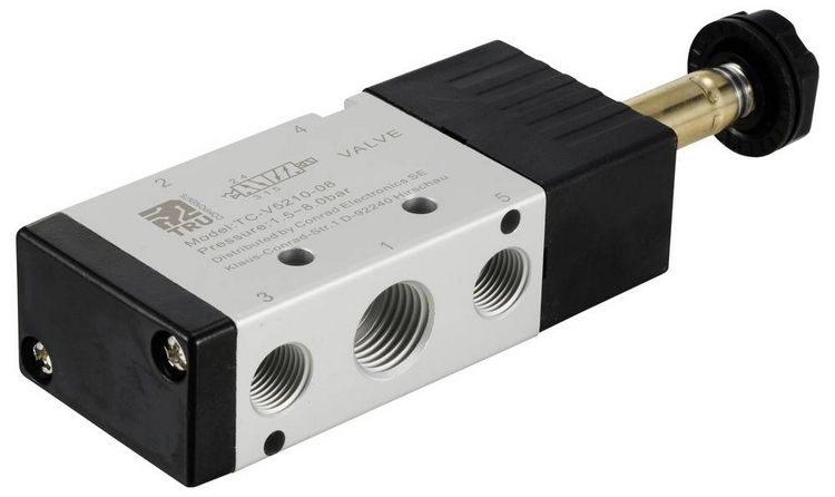 Produktbild: TRU COMPONENTS Magnetventil TC-12772452 TC-V5210-08G 1/4 1St.