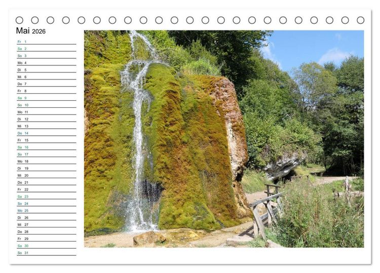 Produktbild: Landschaften in der Eifel (Tischkalender 2026 DIN A5 quer), CALVENDO Monatskalender