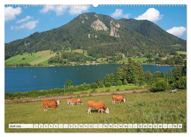 Produktbild: Schliersee-Idylle (Wandkalender 2026 DIN A2 quer), CALVENDO Monatskalender