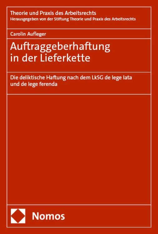 Produktbild: Auftraggeberhaftung in der Lieferkette