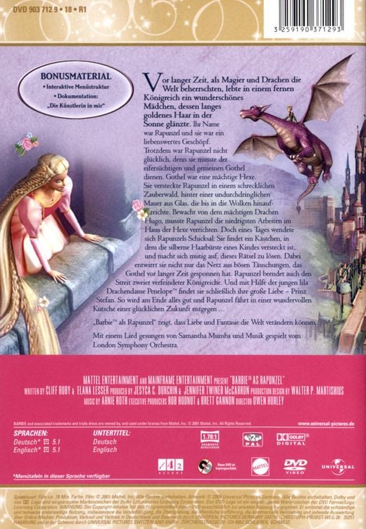 Produktbild: Barbie - Rapunzel