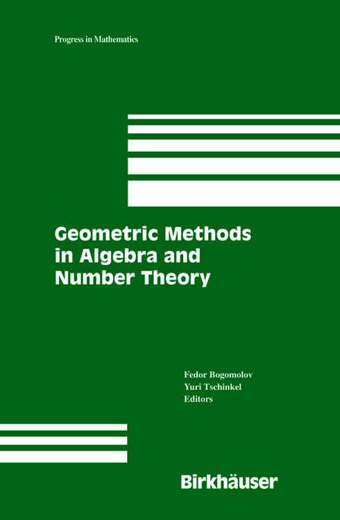 Produktbild: Geometric Methods in Algebra and Number Theory