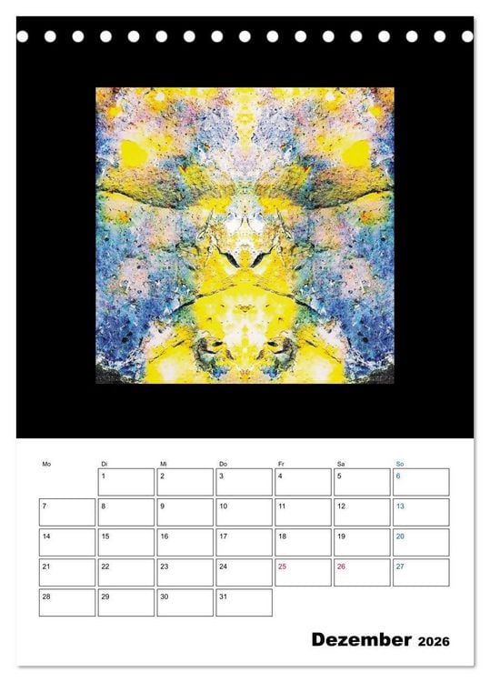 Produktbild: Nature's Faces (Tischkalender 2026 DIN A5 hoch), CALVENDO Monatskalender