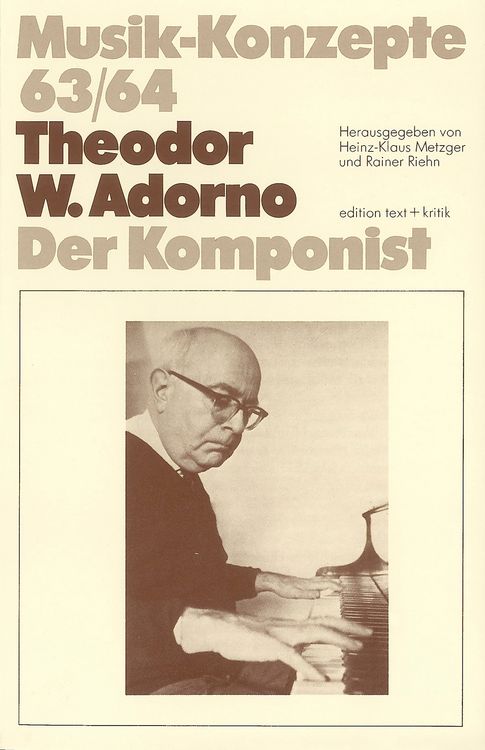 Produktbild: Theodor W. Adorno